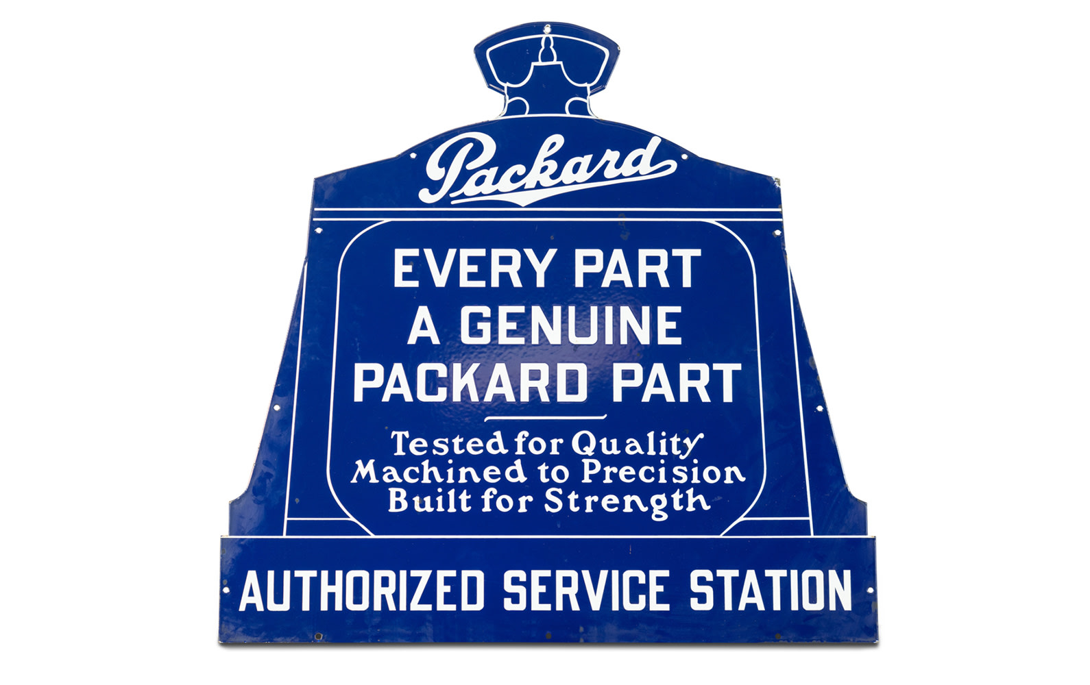 Packard Authorized Service Station Sign | Gooding Christie's